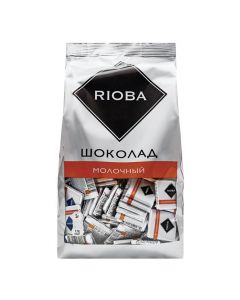 Milk chocolate RIOBA portioned 32%, 800 g