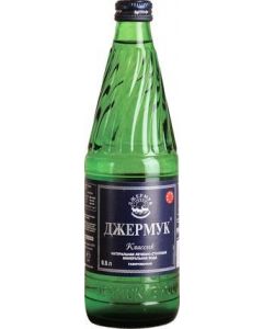 Mineral water JERMUK Classic natural carbonated medical table, 0.5 l