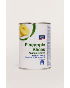 Pineapple ARO rings in syrup, 560g