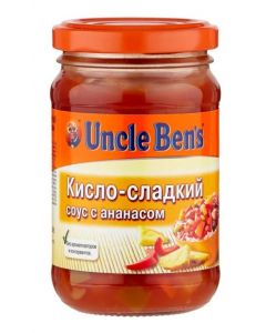 Sweet and sour sauce with pineapples UNCLE BEN'S, 210 g