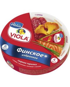 Processed cheese VIOLA Finnish assorted, 130g