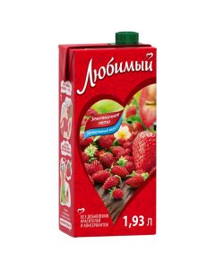 Juice FAVORITE Strawberry summer, 1.93 l