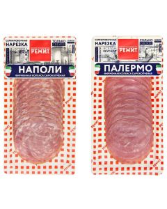 Raw smoked sausage REMIT Napoli slicing, 100 g