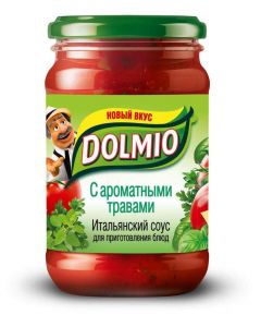 Italian sauce DOLMIO with aromatic herbs, 350 g