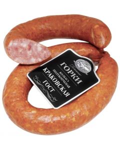Semi-smoked sausage CLOSE SLIDES Krakowska, 400g