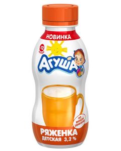 Ryazhenka for children AGUSHA 3.2%, 200g