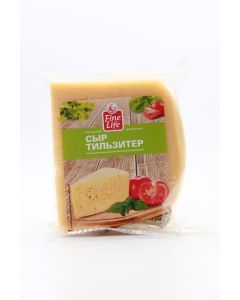 Cheese FINE LIFE Tilsiter 45% without milk fat, 250 g