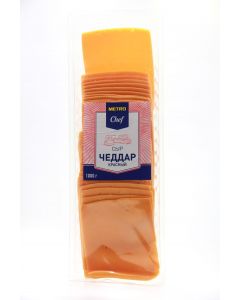 Cheddar cheese red 50% METRO CHEF, 1000 g