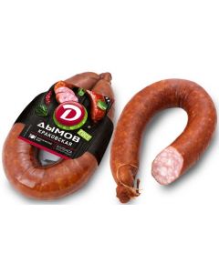 Semi-smoked sausage SMOKE Krakovskaya, 400g
