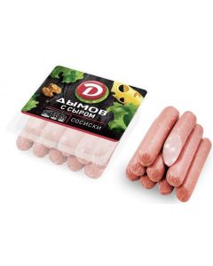 Smoke sausages with cheese, 464 g