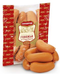 Sausages STARODOVORSKIE SAUSAGES Beef in Starodvorsky style