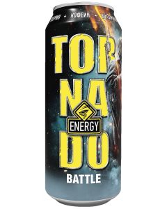Energy drink TORNADO Battle iron can, 0.45 l
