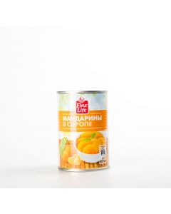 Tangerines FINE LIFE In syrup, 425 ml