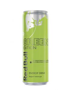 Energy drink RED BULL GREEN EDITION kiwi and apple, 0.25l