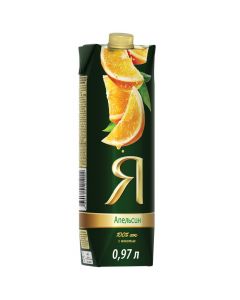 Juice I Orange with pulp, 0,97l