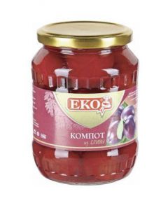 Plum compote EKO, 700 g