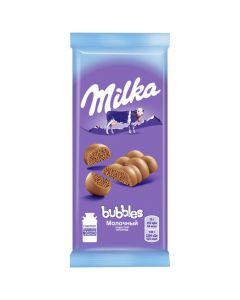 Milk chocolate porous MILKA, 80g