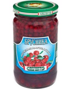 Lingonberry EKOPRODUKT Soaked, 340 g