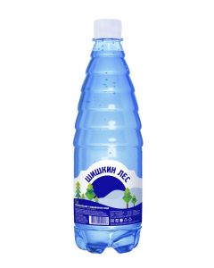 Mineral water Shishkin LES carbonated 1 l