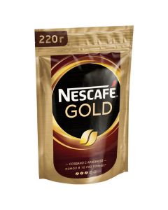 Instant coffee Gold NESCAFE, packet, 220 g