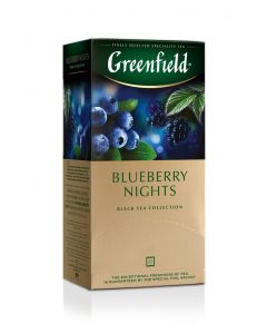 GREENFIELD Bluberry Nights tea, 25 pcs