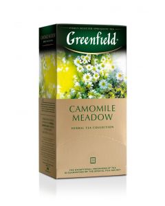 GREENFIELD Camomile Meadow tea bags, 25 bags