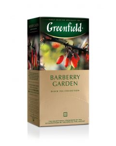 GREENFIELD Barberry Garden tea bags, 25 bags
