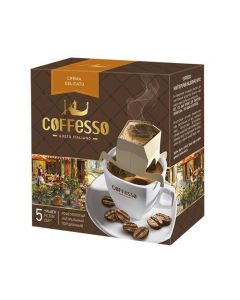 COFFESSO Crema Delicato coffee, 5 sachets