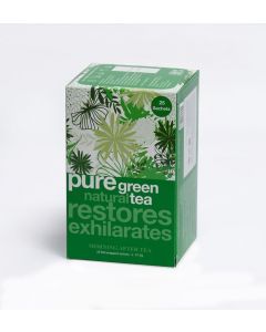 MORNING AFTER TEA Pure green natural tea restores exhilarates tea bags, 25 x 1.5 g