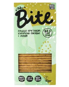 Crispbreads TAKE A BITE corn, rice with onions 150 g