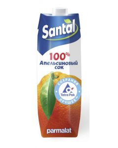 SANTAL orange juice, 1l