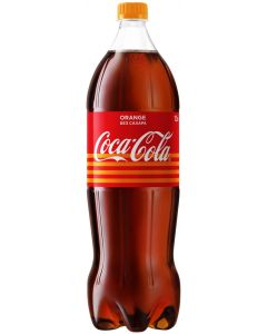 Carbonated drink COCA-COLA Orange, sugar free, 1.5 L